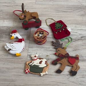 Christmas Ornaments vintage lot